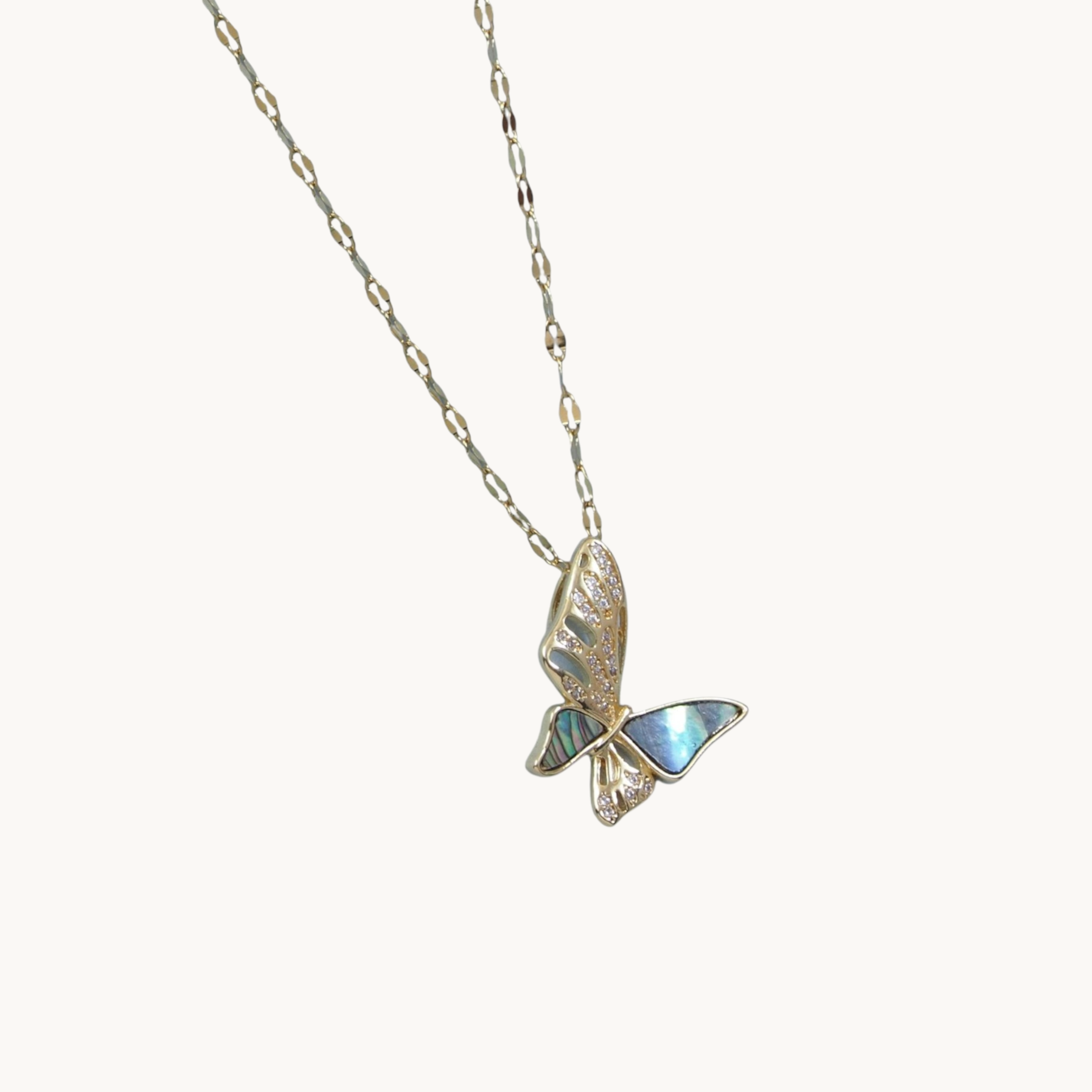 Butterfly Pendant Necklace