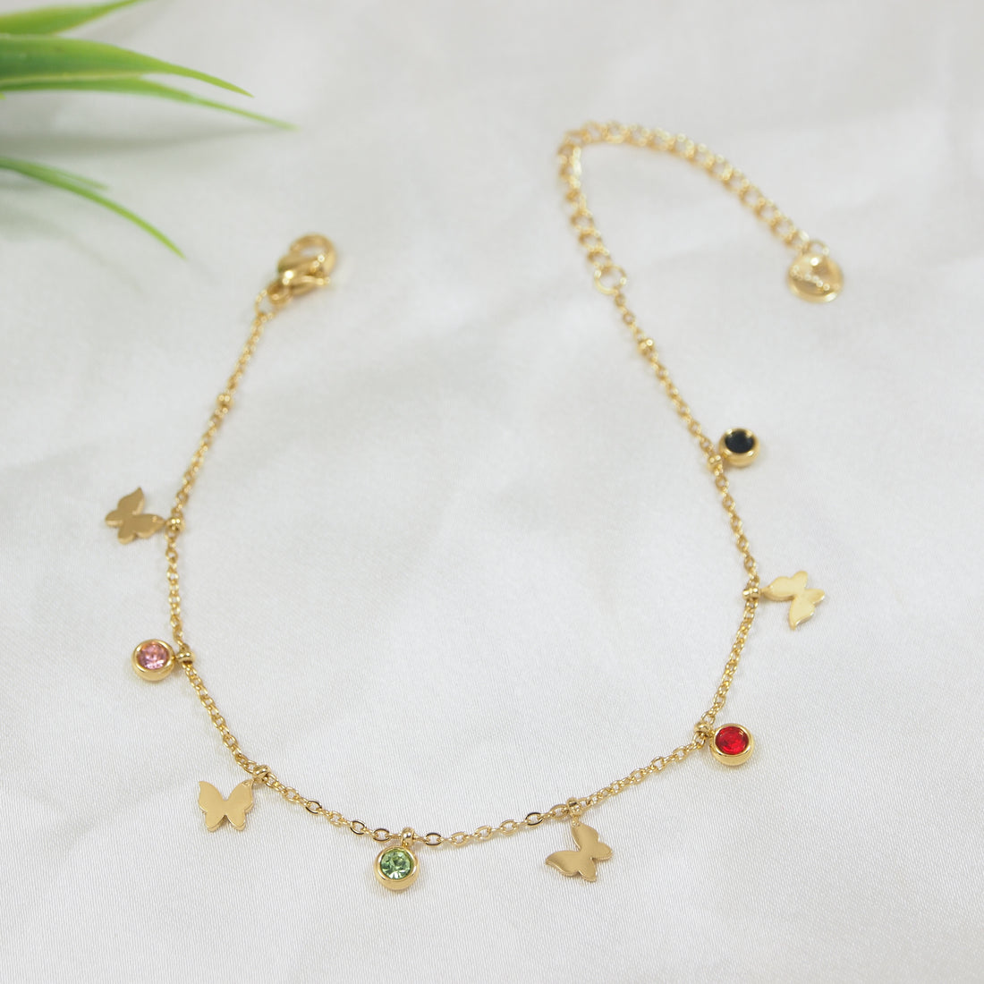 Butterfly chain Anklet