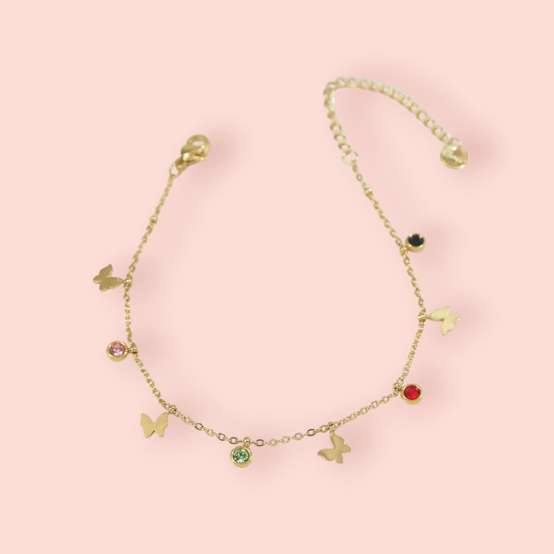 Butterfly chain Anklet