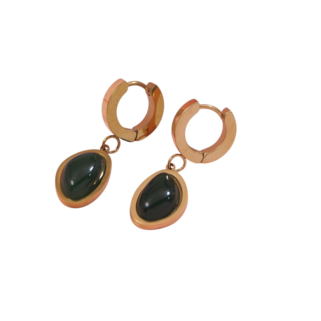 Emerald Green Peral Earring (Green)