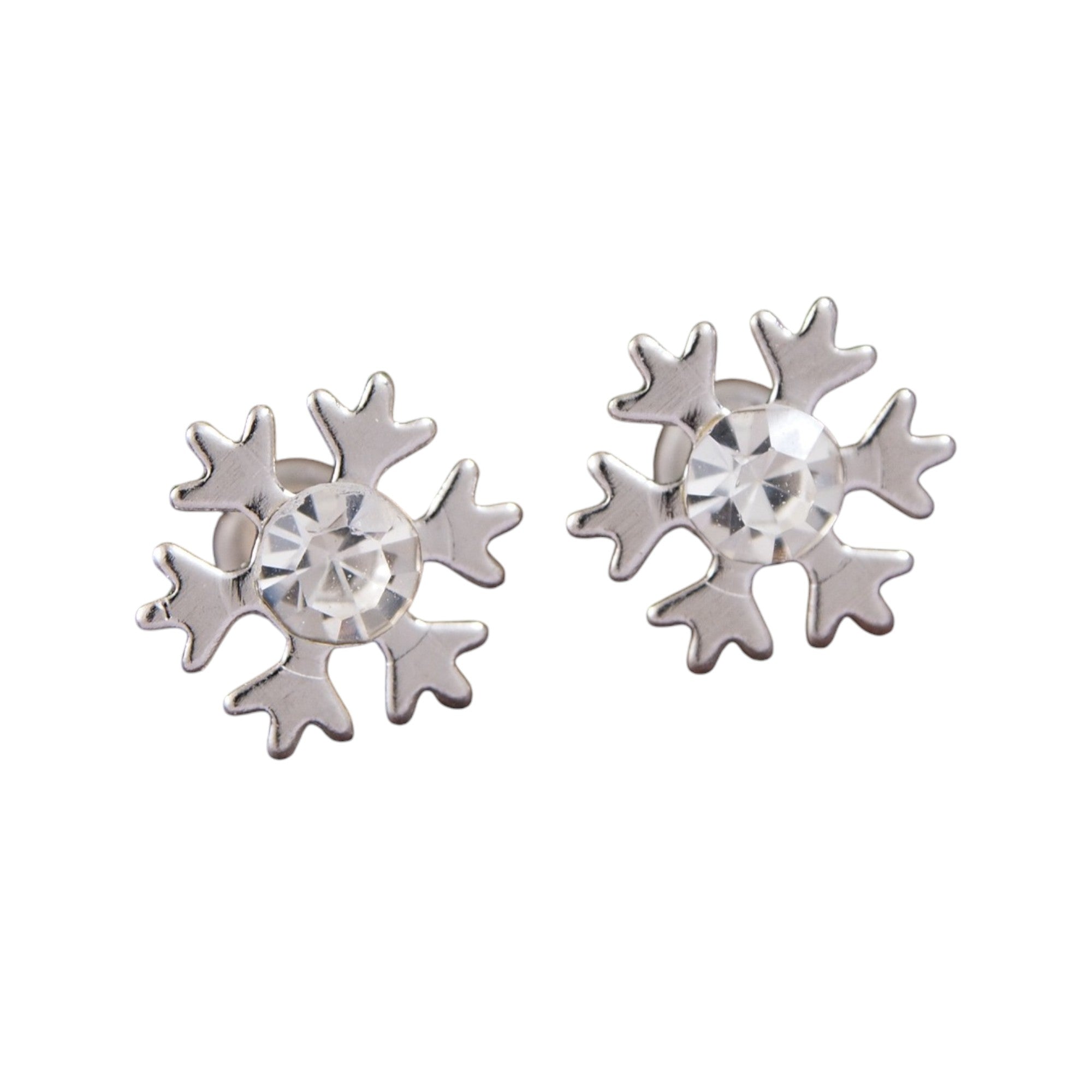 Snow Flakes Stud Earrings (set of 3)