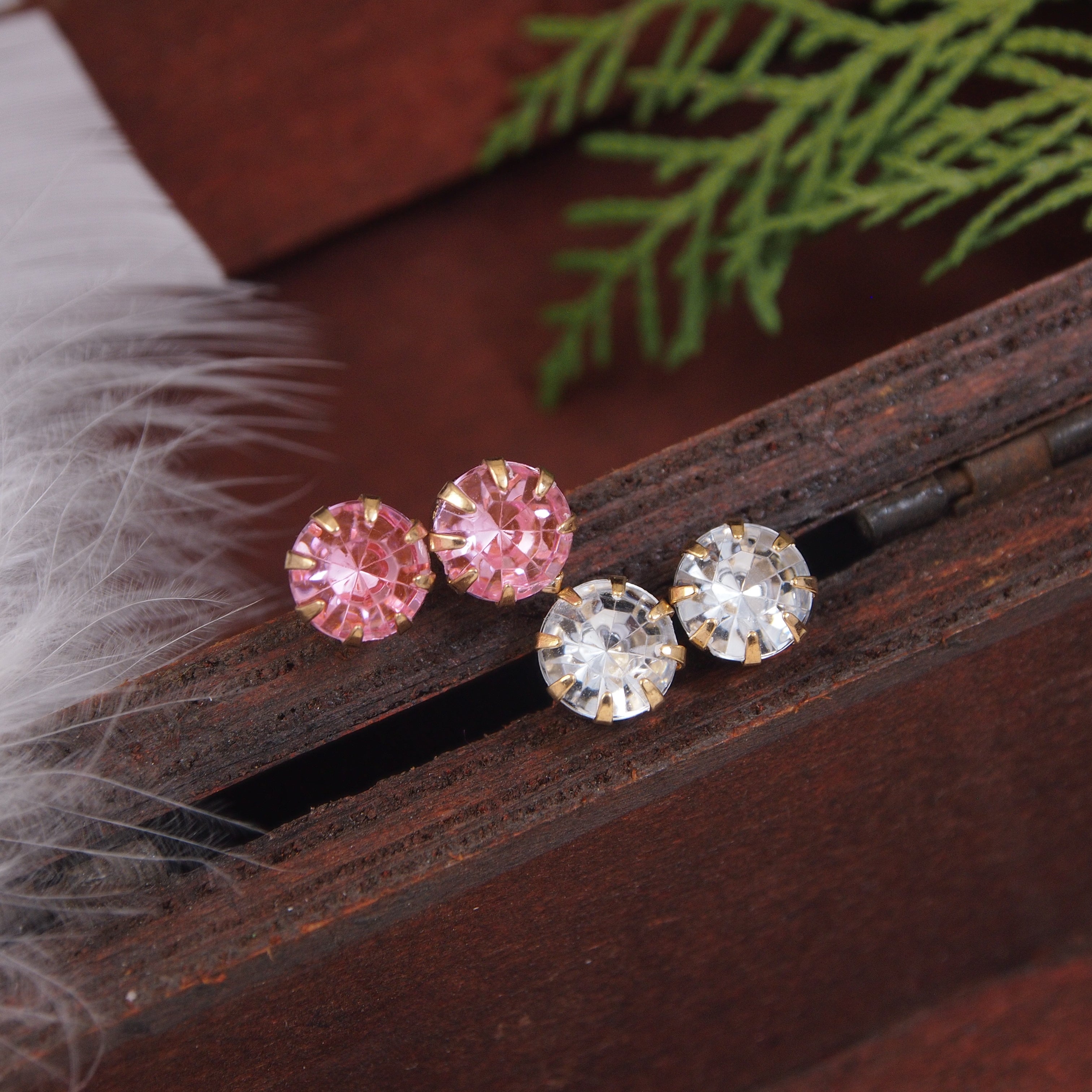 Diamond Stud Earring (set of 2)