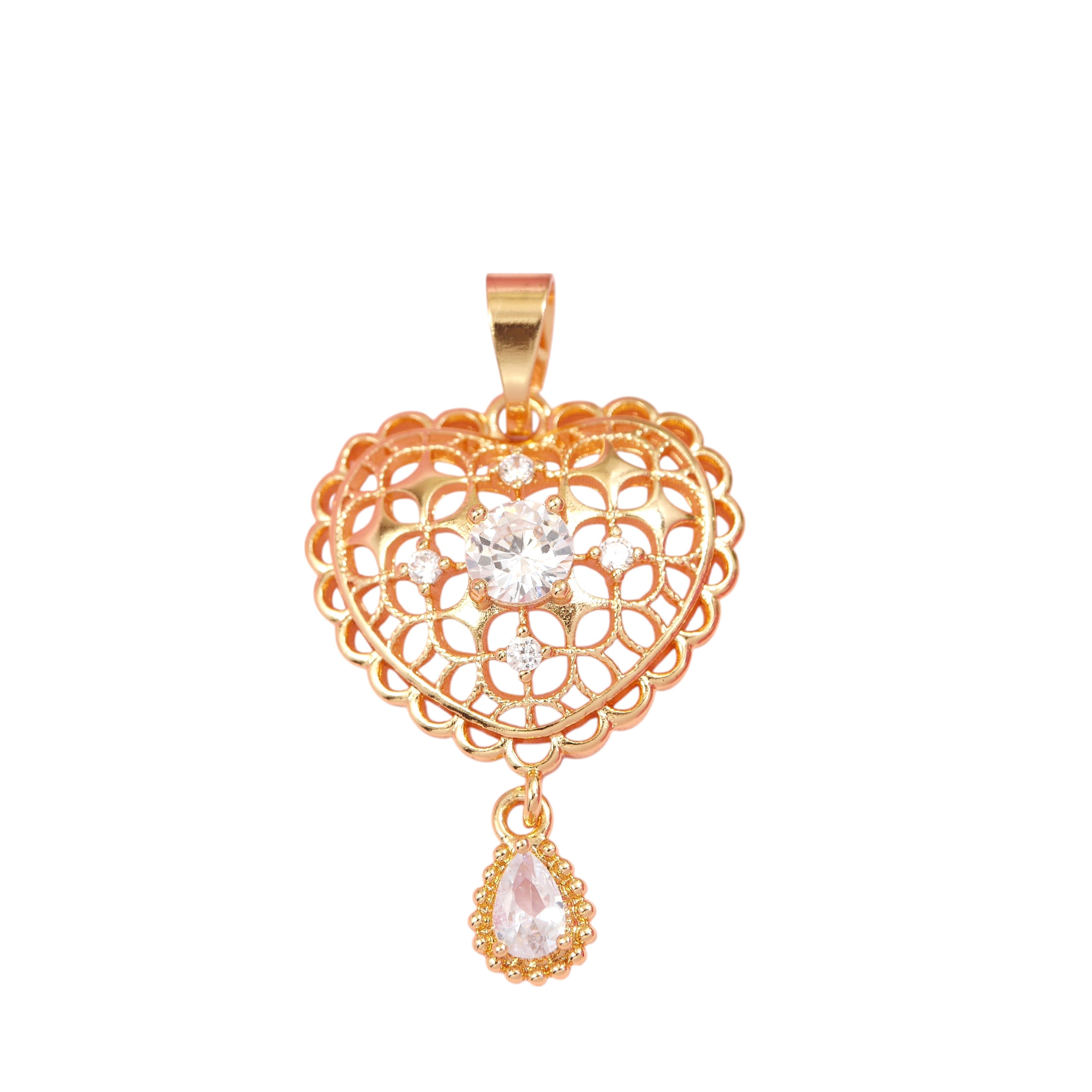 Heart Shaped Big Size Pendant