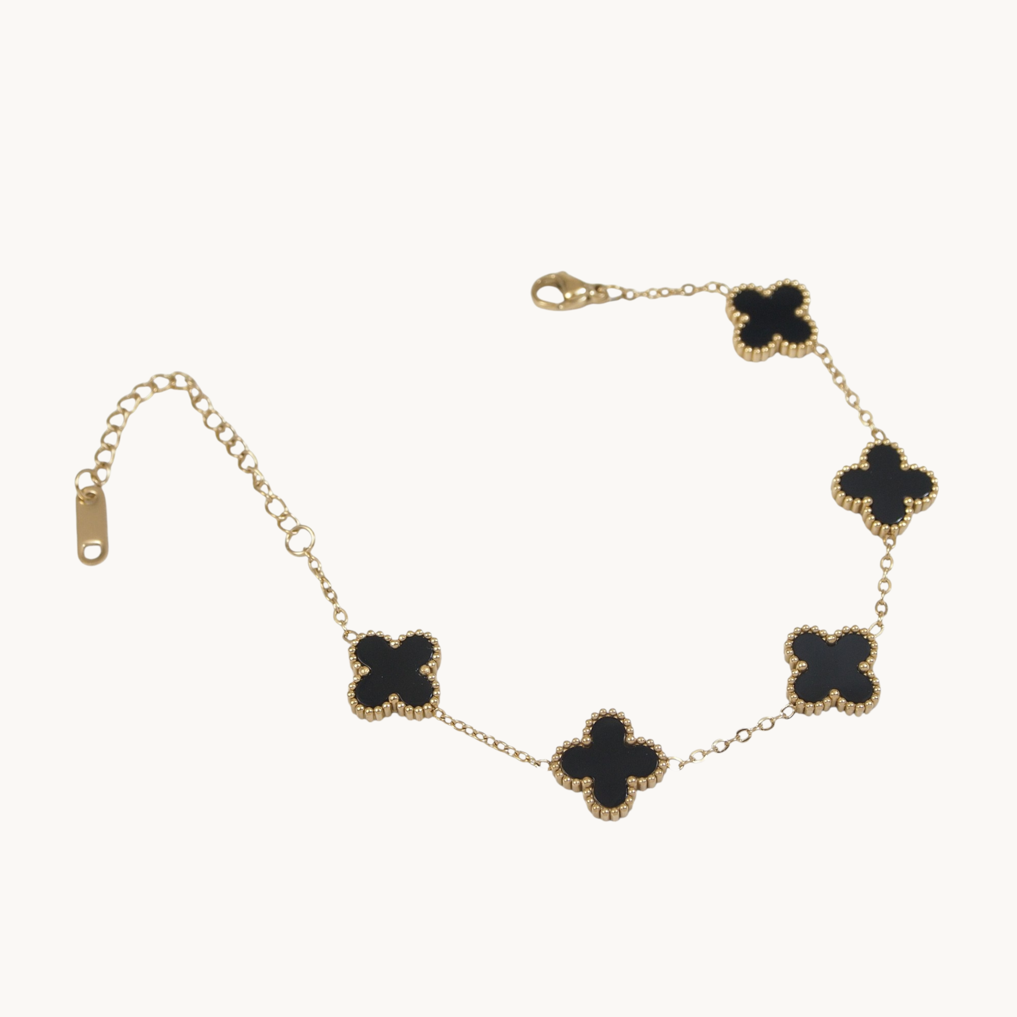 Clover Bracelet (Balck)
