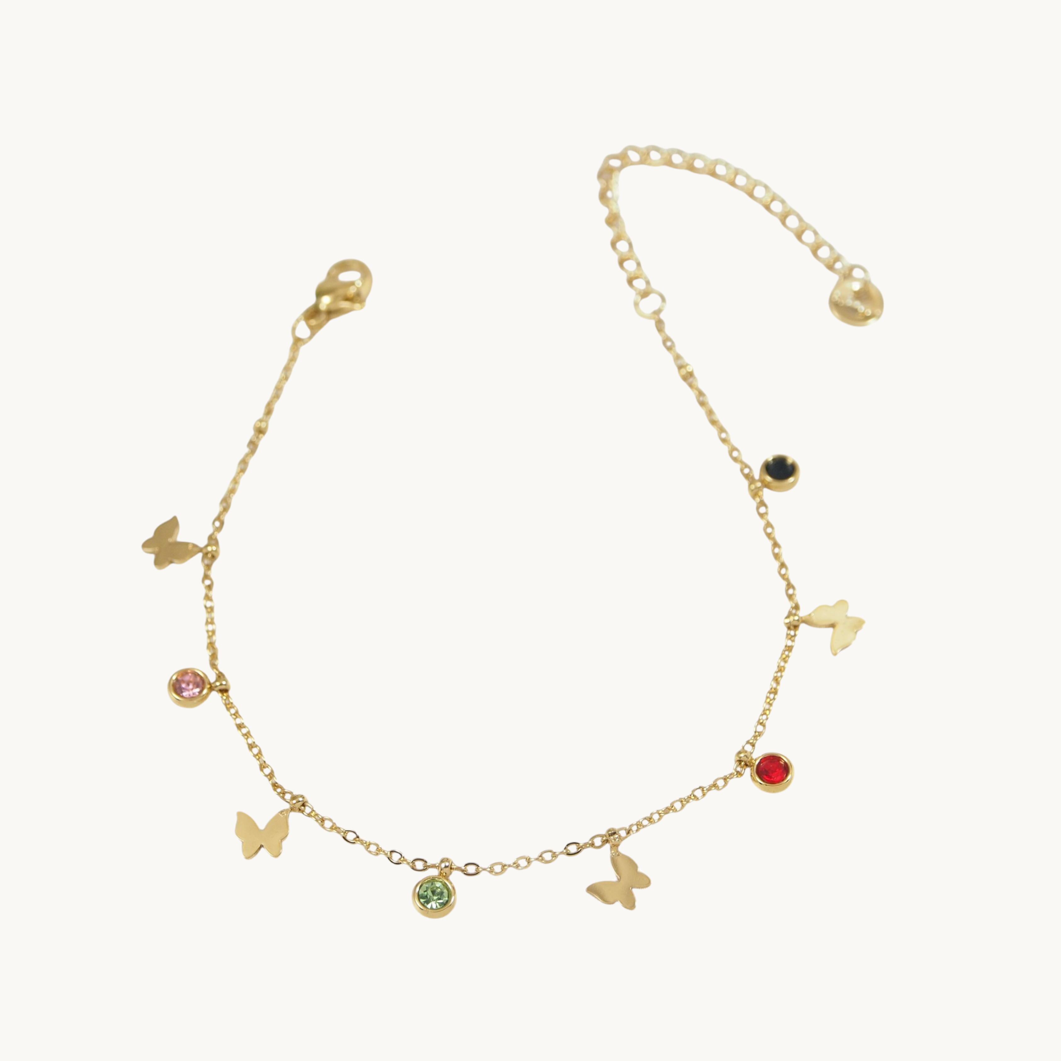 Butterfly chain Anklet