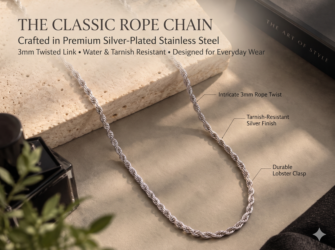 Silver Rope Chain