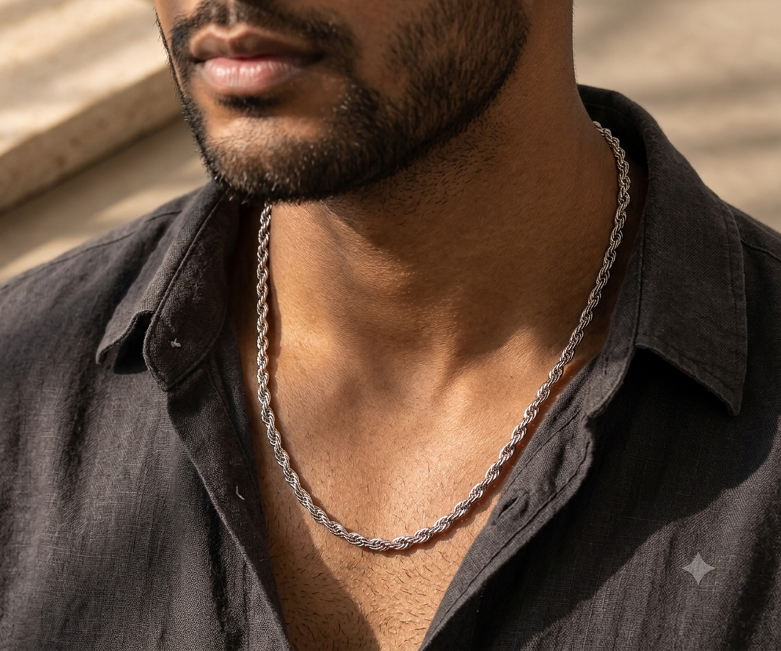 Silver Rope Chain