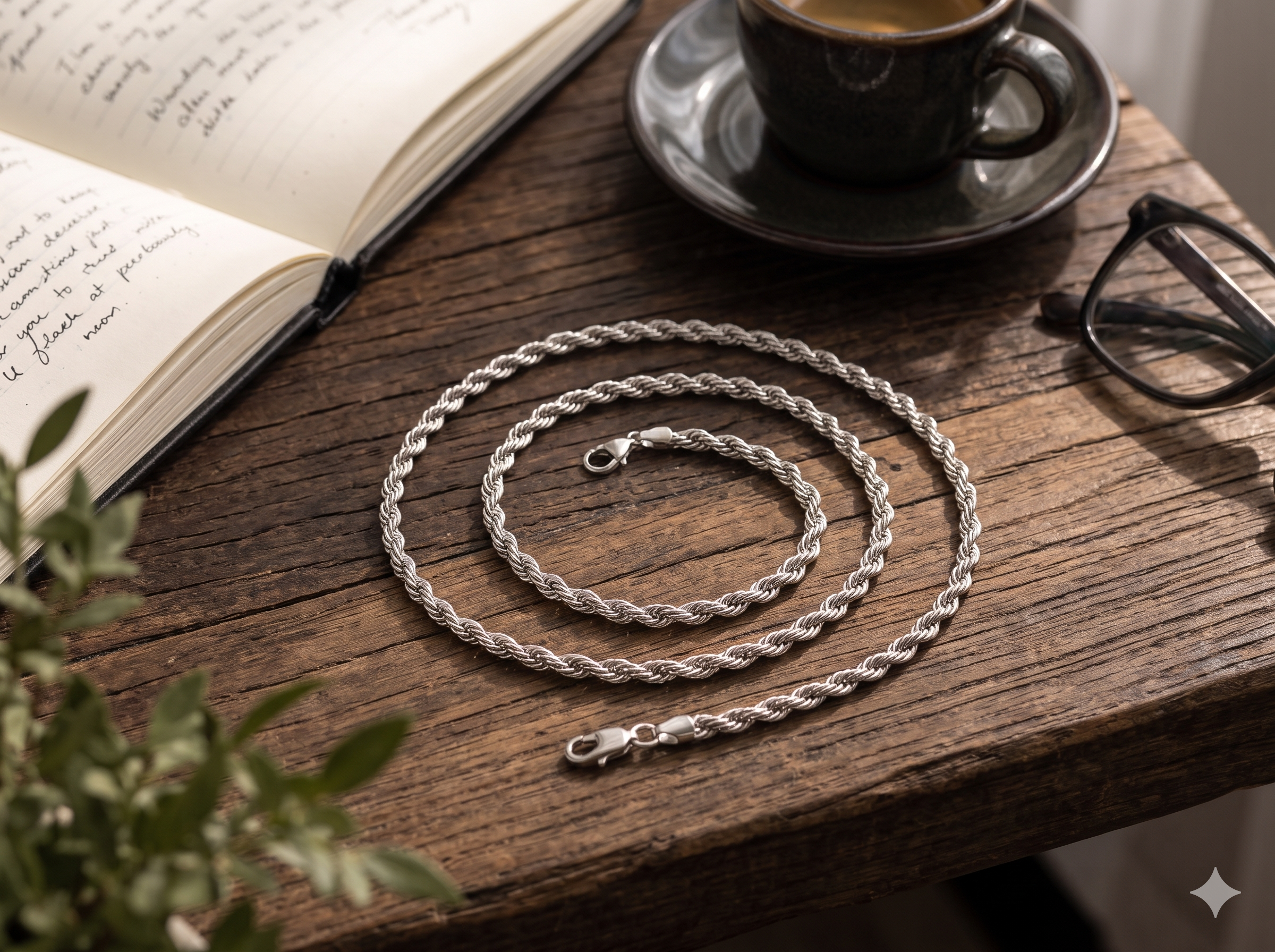 Silver Rope Chain