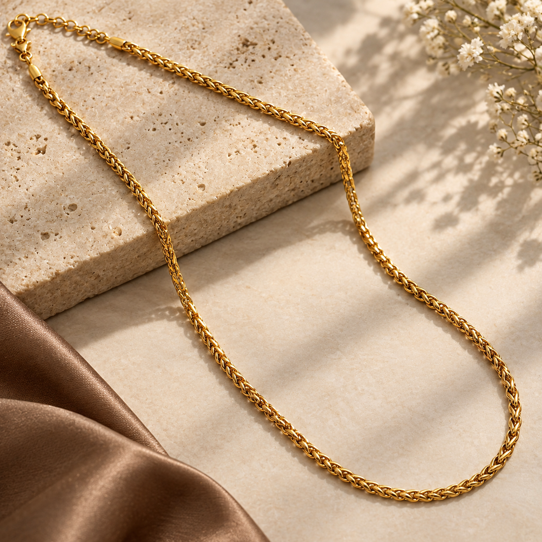Gold Wheat Chain