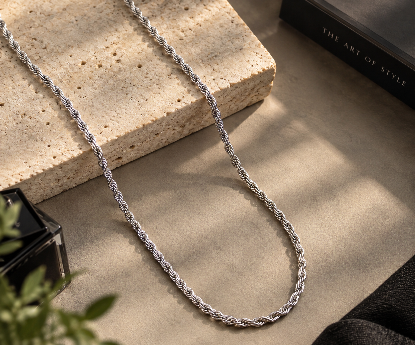 Silver Rope Chain