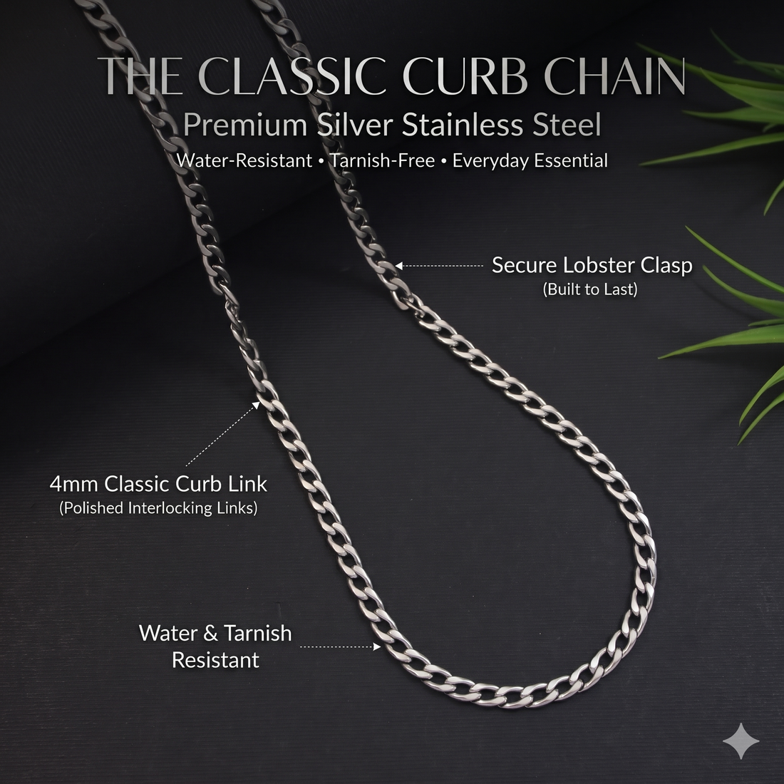Classic Silver Link Chain